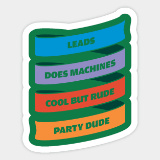 Cool But Rude Sticker